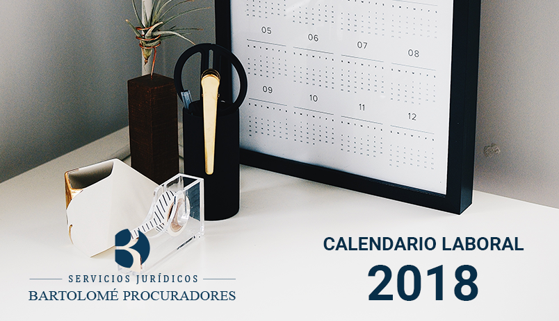 CALENDARIO LABORAL 2018